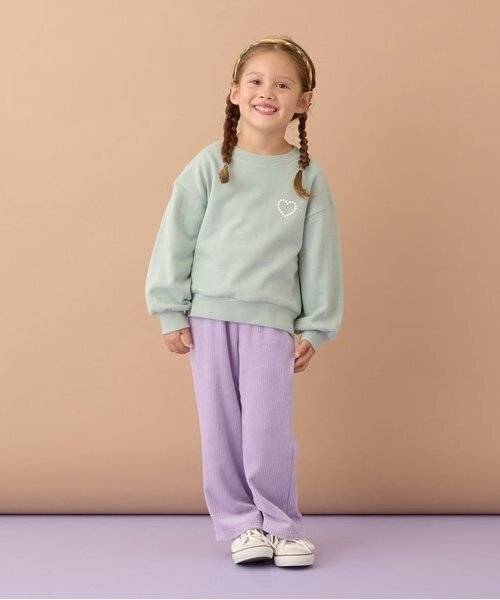 Lycee mine(リセマイン)の「やみつきになる履き心地ニットコールパンツ(その他パンツ・キッズ・ベージュ/ラベンダー/ブラック/ベビーピンク/アイボリー/サックスブルー・120cm/110cm/100cm/150cm/130cm/140cm)」の10枚目の写真