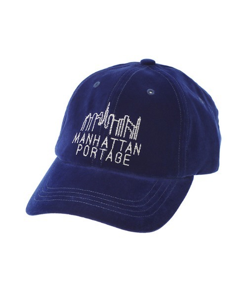 Manhattan Portage（マンハッタンポーテージ）の「Hand Like Stitch 6P Cap（キャップ・メンズ・ブラック/ブラウン/レッド/ブルー・FREE）」の4枚目の写真