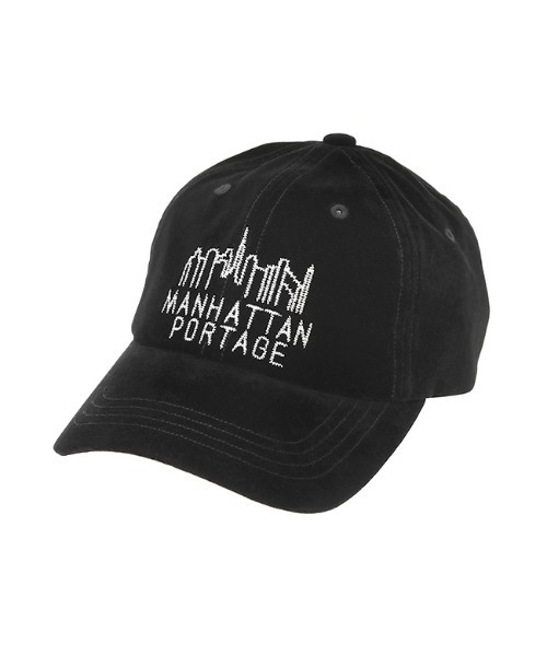 Manhattan Portage（マンハッタンポーテージ）の「Hand Like Stitch 6P Cap（キャップ・メンズ・ブラック/ブラウン/レッド/ブルー・FREE）」の2枚目の写真