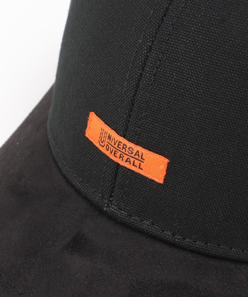UNIVERSAL OVERALL（ユニバーサルオーバーオール）の「UNIVERSAL OVERALL ユニバーサルオーバーオール コンビキャップ（キャップ・メンズ・ブラック/ベージュ・FREE）」の7枚目の写真