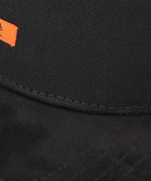 UNIVERSAL OVERALL（ユニバーサルオーバーオール）の「UNIVERSAL OVERALL ユニバーサルオーバーオール コンビキャップ（キャップ・メンズ・ブラック/ベージュ・FREE）」の4枚目の写真