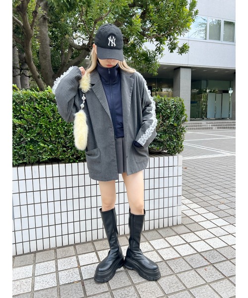 WC（ダブル シー）の「フェイクファーバッグ（ショルダーバッグ・レディース・ブラック/ピンク/イエロー・FREE）」の9枚目の写真