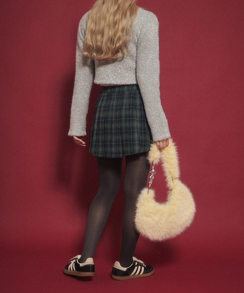 WC（ダブル シー）の「フェイクファーバッグ（ショルダーバッグ・レディース・ブラック/ピンク/イエロー・FREE）」の19枚目の写真