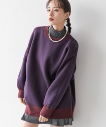 HARE | リバーシブルスリットビッグニットプルオーバー(HARE)(ニット/セーター)