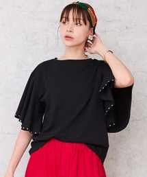 tシャツ 「JETSET SOLO PLUS」ドロストヘムポンチカットソー レディース JETSET SOLO PLUS tシャツ 「JETSET PLUS」ドロストヘムポンチ