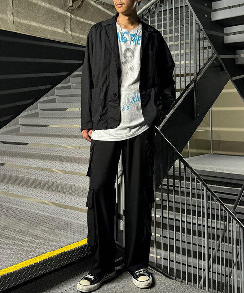 CIAOPANIC(チャオパニック)の「カジュアルテーラードジャケット(テーラードジャケット・レディース・ネイビー/ブラック・MEDIUM/LARGE)」の18枚目の写真