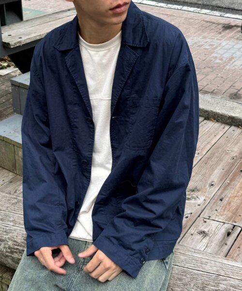 CIAOPANIC(チャオパニック)の「カジュアルテーラードジャケット(テーラードジャケット・レディース・ネイビー/ブラック・MEDIUM/LARGE)」の13枚目の写真