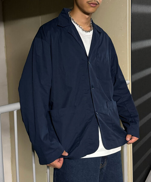 CIAOPANIC(チャオパニック)の「カジュアルテーラードジャケット(テーラードジャケット・レディース・ネイビー/ブラック・MEDIUM/LARGE)」の8枚目の写真