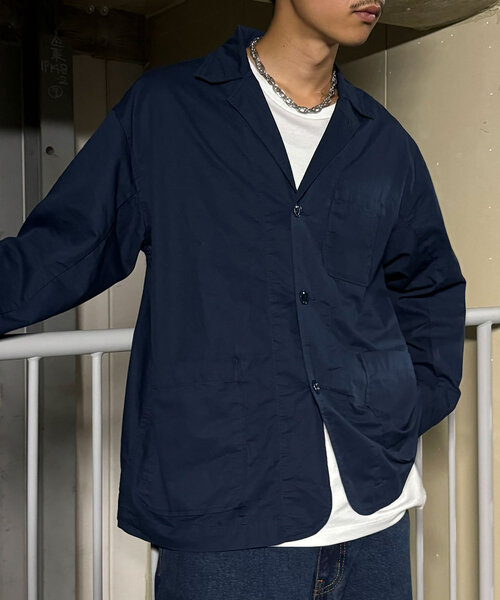 CIAOPANIC(チャオパニック)の「カジュアルテーラードジャケット(テーラードジャケット・レディース・ネイビー/ブラック・MEDIUM/LARGE)」の10枚目の写真