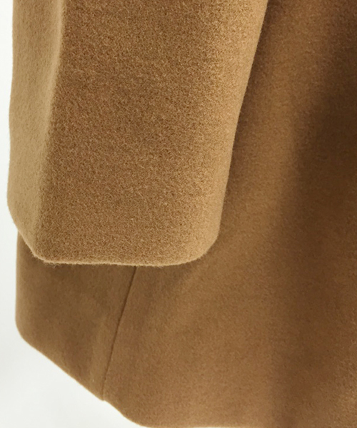 one after another NICE CLAUP（ワンアフターアナザーナイスクラップ）の「【ナイスクラップ】レディダッフルコート（ダッフルコート・レディース・キャメル/チャコールグレー/アイボリー・MEDIUM/LARGE）」の12枚目の写真