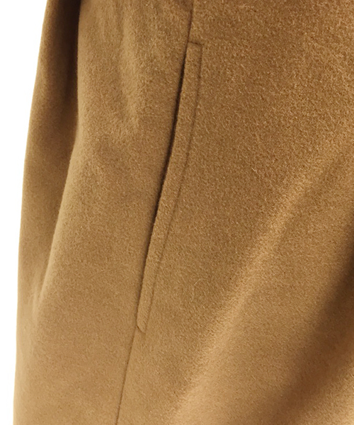 one after another NICE CLAUP（ワンアフターアナザーナイスクラップ）の「【ナイスクラップ】レディダッフルコート（ダッフルコート・レディース・キャメル/チャコールグレー/アイボリー・MEDIUM/LARGE）」の13枚目の写真