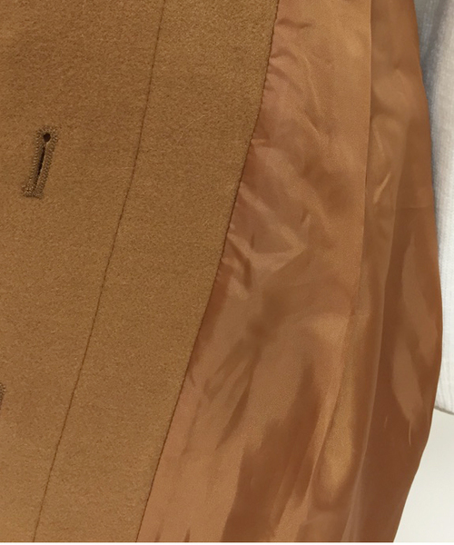 one after another NICE CLAUP（ワンアフターアナザーナイスクラップ）の「【ナイスクラップ】レディダッフルコート（ダッフルコート・レディース・キャメル/チャコールグレー/アイボリー・MEDIUM/LARGE）」の14枚目の写真