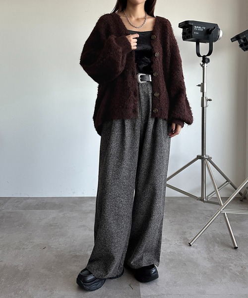 カラフル袖ボリュームカーディガン【ZOZOTOWN限定アイテム