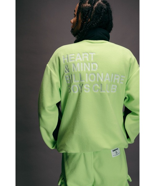 BILLIONAIRE BOYS CLUB（ビリオネア・ボーイズ・クラブ）の「FLEECE ZIP UP C&S（ブルゾン・メンズ・ブラック/グレー/ライトグリーン・SMALL/MEDIUM/LARGE/X-LARGE）」の17枚目の写真