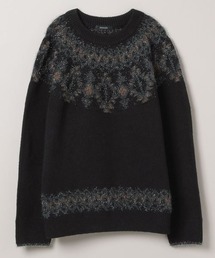 JEANASIS | 7Gラメフェアアイルプルオーバー/248221(ニット/セーター)