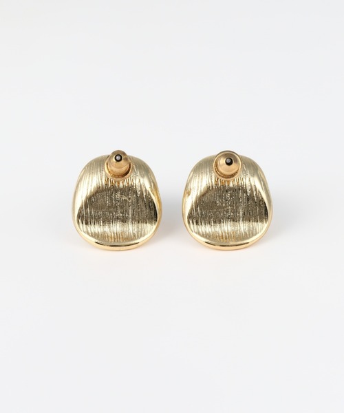 Nothing And Others(ナッシングアンドアザーズ)の「「Nothing And Others/ナッシングアンドアザーズ」Bigpearl Simple Pierce(ピアス(両耳用)・レディース・ゴールド・FREE)」の7枚目の写真
