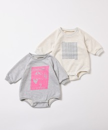 CIAOPANIC TYPY（チャオパニックティピー）の「【BABY】アソート柄ロゴフォトロンパース（ロンパース・キッズ）」