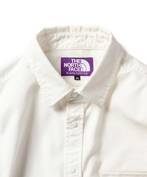 THE NORTH FACE パープルレーベル クールマックス M 白 シャツ THE NORTH FACE - THE NORTH FACE PURPLE LABEL ノースフェイス