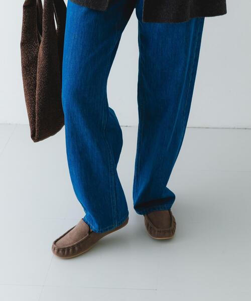 RODE SKO(ロデスコ)の「撥水フラッフィスリッポン(スリッポン・レディース・モカ/ブラック/オフホワイト・36/37/38)」の7枚目の写真