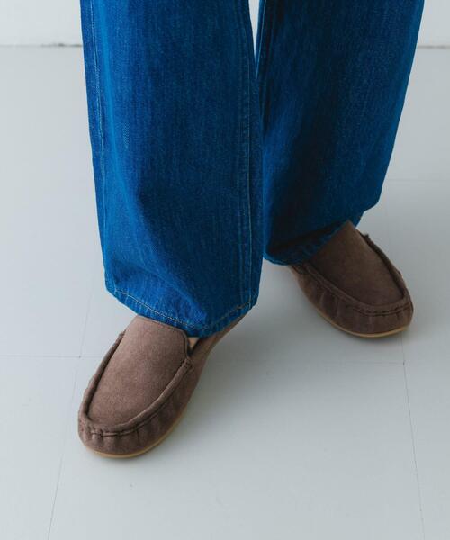 RODE SKO(ロデスコ)の「撥水フラッフィスリッポン(スリッポン・レディース・モカ/ブラック/オフホワイト・36/37/38)」の8枚目の写真