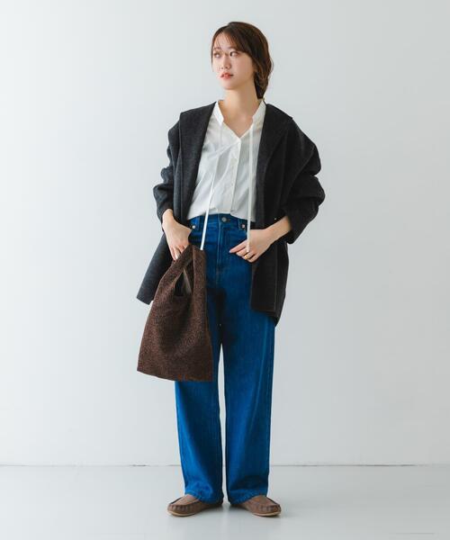 RODE SKO(ロデスコ)の「撥水フラッフィスリッポン(スリッポン・レディース・モカ/ブラック/オフホワイト・36/37/38)」の12枚目の写真