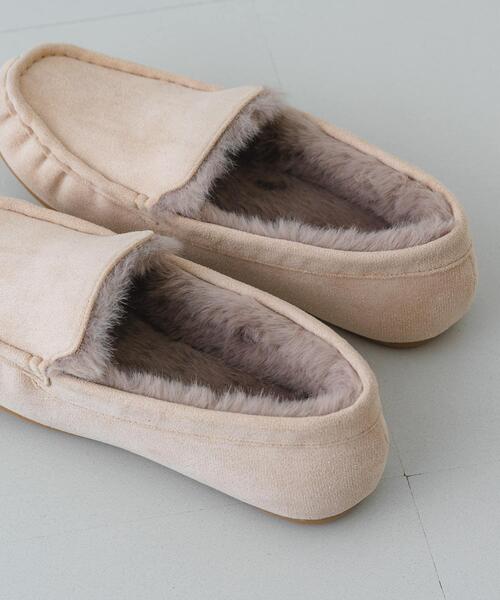 RODE SKO(ロデスコ)の「撥水フラッフィスリッポン(スリッポン・レディース・モカ/ブラック/オフホワイト・36/37/38)」の21枚目の写真