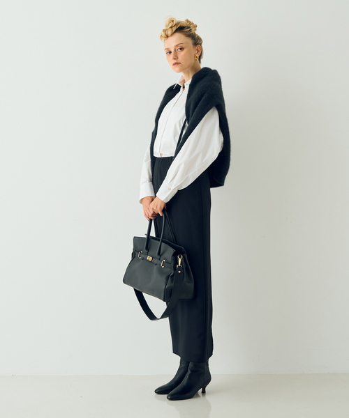 【一部店舗限定】ポインテッドトゥ ショートブーツ(6cm)（ブーツ）｜EMMA ROUGE VIF（エマルージュヴィフ）