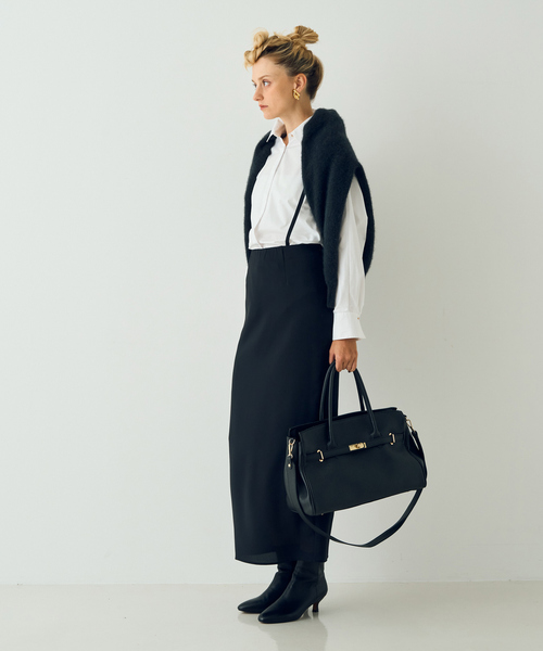 【一部店舗限定】ポインテッドトゥ ショートブーツ(6cm)（ブーツ）｜EMMA ROUGE VIF（エマルージュヴィフ）