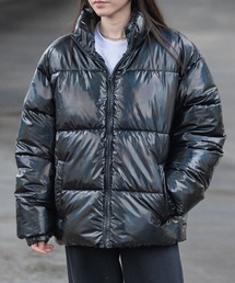 JOHN'S CLOSET（ジョンズクローゼット）の「【13】シャイニーコーティング 中綿スタンドジャケット（ダウンジャケット/コート）」