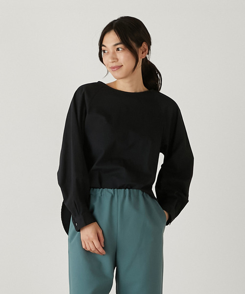 【セール】【1枚でもレイヤードアイテムとしても◎アソートラグランブラウス】（シャツ/ブラウス）｜MELROSE claire（メルローズ クレール）