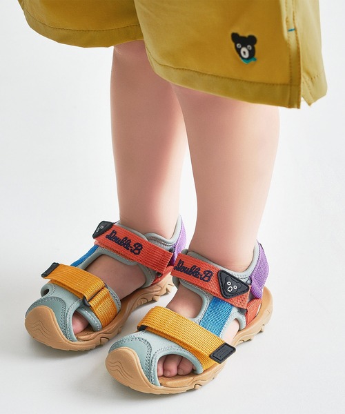 DOUBLE_B(ダブルビー)の「スポーツサンダル(サンダル・キッズ・ロイヤルブルー/ブルー系その他2/ブラック/カーキ・15cm/16cm/17cm/18cm/19cm/20cm/21cm)」の2枚目の写真