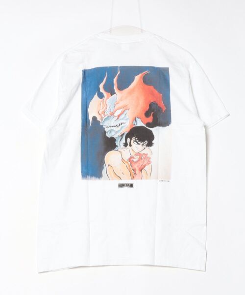 HOMEGAME(ホームゲーム)の「【HOMEGAME】ホームゲーム ×【デビルマン】- アイコンロゴティーシャツ【ICON LOGO TEE HG240107】(Tシャツ/カットソー・メンズ・ホワイト・MEDIUM/LARGE/X-LARGE)」の9枚目の写真