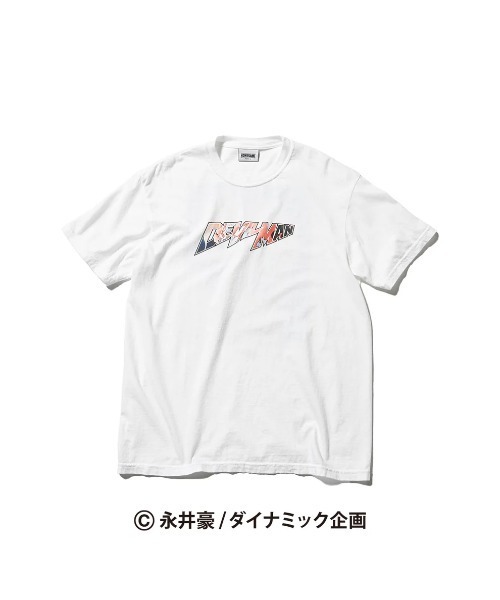HOMEGAME(ホームゲーム)の「【HOMEGAME】ホームゲーム ×【デビルマン】- アイコンロゴティーシャツ【ICON LOGO TEE HG240107】(Tシャツ/カットソー・メンズ・ホワイト・MEDIUM/LARGE/X-LARGE)」の2枚目の写真