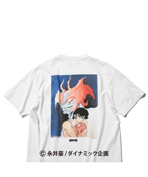 HOMEGAME(ホームゲーム)の「【HOMEGAME】ホームゲーム ×【デビルマン】- アイコンロゴティーシャツ【ICON LOGO TEE HG240107】(Tシャツ/カットソー・メンズ・ホワイト・MEDIUM/LARGE/X-LARGE)」の5枚目の写真