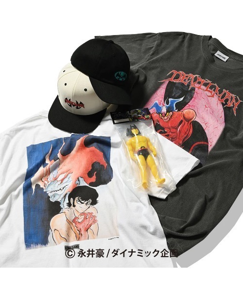 HOMEGAME(ホームゲーム)の「【HOMEGAME】ホームゲーム ×【デビルマン】- アイコンロゴティーシャツ【ICON LOGO TEE HG240107】(Tシャツ/カットソー・メンズ・ホワイト・MEDIUM/LARGE/X-LARGE)」の7枚目の写真