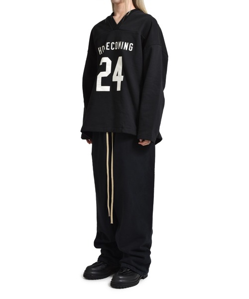 FOG ESSENTIALS（エフオージーエッセンシャルズ）の「HEAVY FLEECE RELAXED SWEATPANT（スウェットパンツ・メンズ・ブラック・L/M/S/XS）」の4枚目の写真