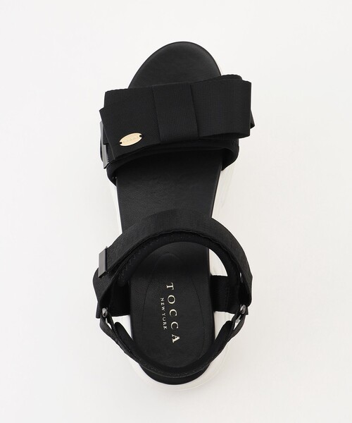 TOCCA(トッカ)の「RIBBON KNOT SPORTS SANDALS サンダル(サンダル・レディース・ベージュ系/ブラック系・LARGE/MEDIUM/SMALL)」の9枚目の写真