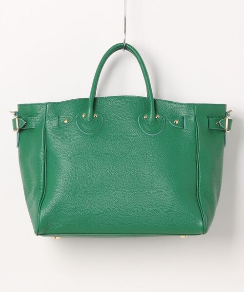 YOUNG&OLSEN The DRYGOODS STORE(ヤングアンドオルセン)の「【YOUNG&OLSEN】EMBOSSED LEATHER BELTED TOTE S(トートバッグ・レディース・ブラック/ベージュ/ブラウン・FREE)」の7枚目の写真