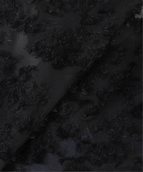 B.C STOCK(ベーセーストック)の「《追加4》パフスリーブジャガードブラウス(シャツ/ブラウス・レディース・ブラック/アイボリー・FREE)」の9枚目の写真