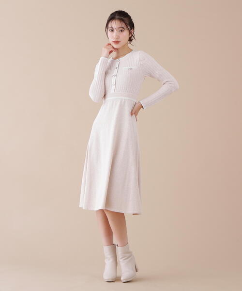 ♡ジルバイ ジルスチュアート♡ まいまいコラボ ニットワンピース  