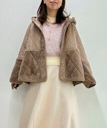 MICO COULIER | パネトレーションファーキルトコート(ブルゾン)