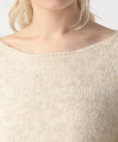 FOREVER 21（フォーエバー トゥエンティーワン）の「【2025SS】バックリボンチュニックニットワンピース（チュニック・レディース・ナチュラル/グレー・FREE）」の7枚目の写真