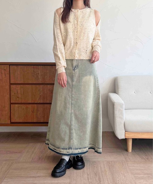 apres jour clair(アプレジュールクレア)の「【apres jour clair】2way肩開きデザインボレロトップス【ZOZOTOWN限定アイテム】(ニット/セーター・レディース・ピンクベージュ/アイボリー・フリー/X-LARGE)」の6枚目の写真