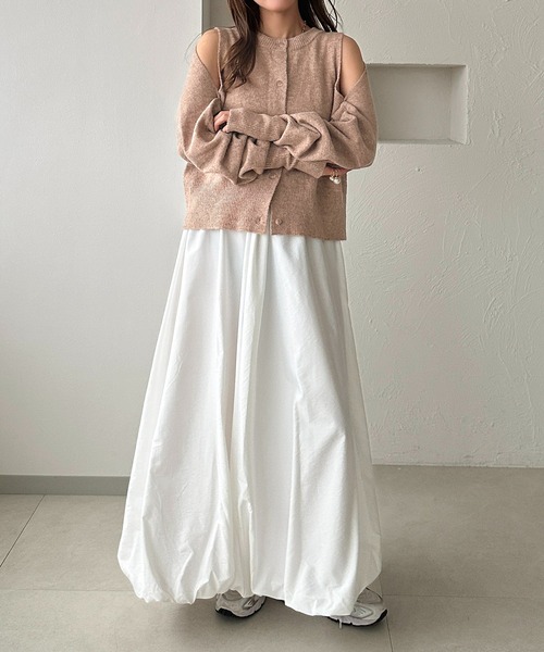 セール】【apres jour clair】2way肩開きデザインボレロトップス