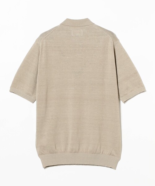 BEAMS PLUS（ビームスプラス）の「ヘンプ ニット ポロシャツ（ポロシャツ・メンズ・ライトグレー/ネイビー/ベージュ/ダークグリーン/ブラック・XL/M/S/L）」の11枚目の写真