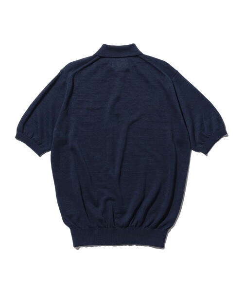 ソリッドコットンニットポロシャツ　BEAMS PLUS BEAMS PLUS（ビームス プラス）【8/14再値下げ】Knit Polo Cable