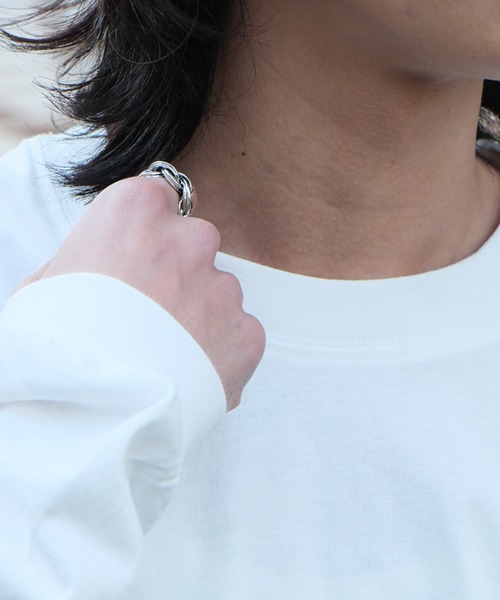 NEW JACK（ニュージャック）の「∴WEGO/別注NEW JACKグラフィックロンT（Tシャツ/カットソー・メンズ・ブラック/ホワイト・MEDIUM/LARGE）」の6枚目の写真