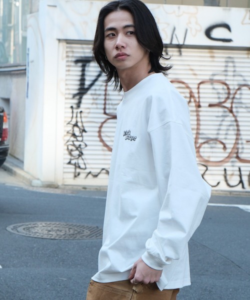 ∴WEGO/別注NEW JACKグラフィックロンT（Tシャツ/カットソー）｜NEW