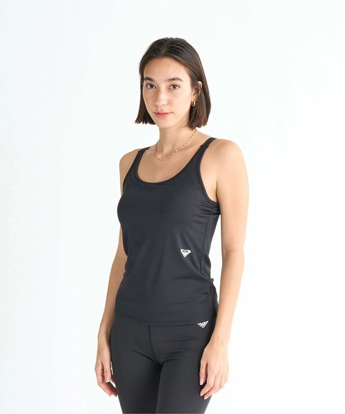ROXY（ロキシー）の「MY 1ST ROXY TANK /ロキシー水陸両用カップ付きタンクトップ（タンクトップ・レディース・ブラック/グレー/ピンク/グリーン・SMALL/MEDIUM/LARGE）」の6枚目の写真