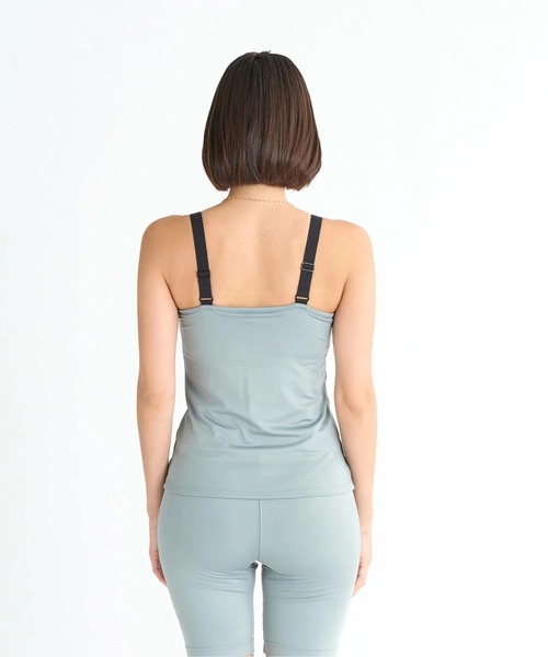 ROXY（ロキシー）の「MY 1ST ROXY TANK /ロキシー水陸両用カップ付きタンクトップ（タンクトップ・レディース・ブラック/グレー/ピンク/グリーン・SMALL/MEDIUM/LARGE）」の15枚目の写真